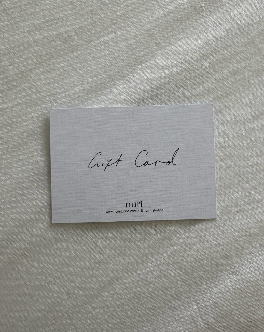 GIFT CARD